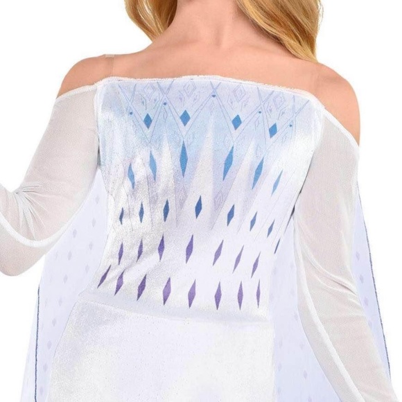 BRAND NEW Disney frozen Elsa the snow queen halloween costume size 3T-4T S4-6 L - Picture 3 of 8